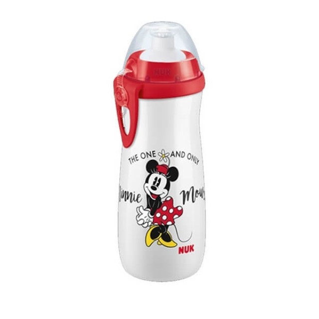 NUK - Sports Cup Παγουράκι Minnie Λευκό 36m+ | 450ml