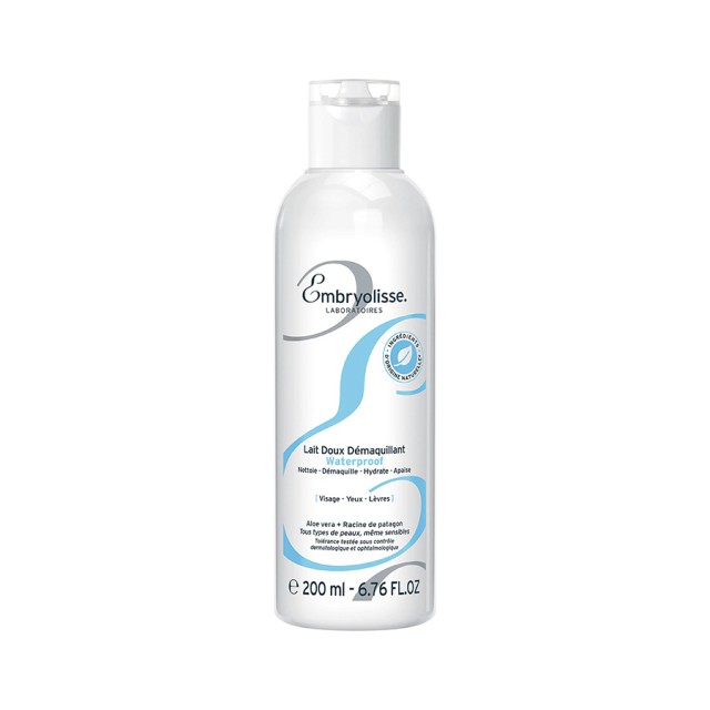 EMBRYOLISSE - Lait Doux Demaquillant Waterproof | 200ml