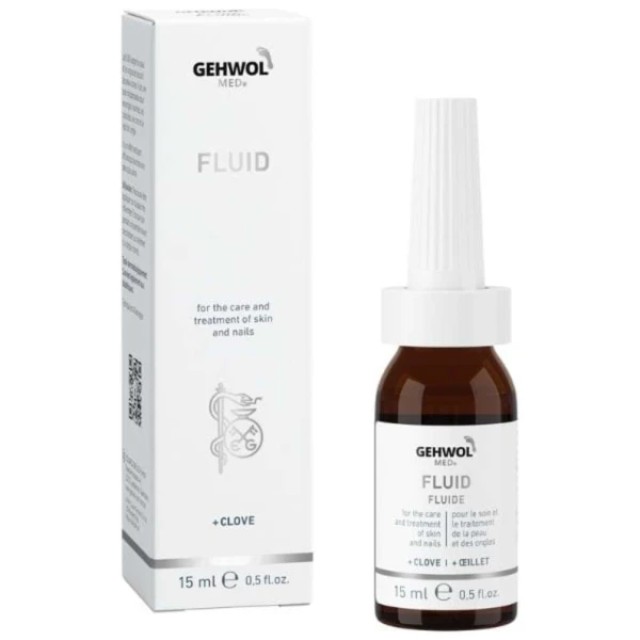 Gehwol Med Fluid με Γαρύφαλλο για την Φροντίδα και Περιποίηση Επιδερμίδας και Νυχιών, 15ml