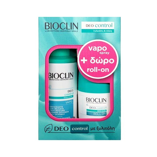 Bioclin - Promo Deo Control Vapo Spray 100ml & Δώρο Roll On 50ml