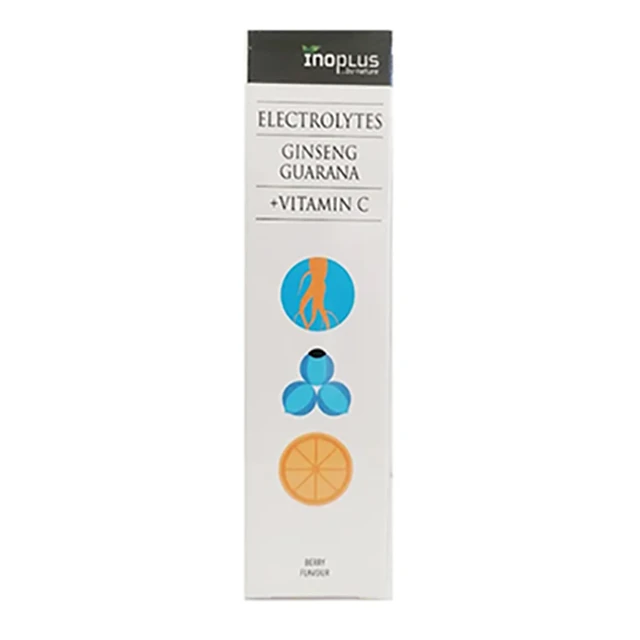 INOPLUS - Electrolytes με Ginseng και Guarana | 20 δισκία