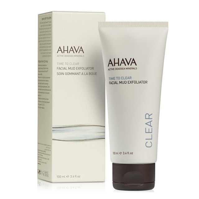 AHAVA - Time To Clear Facial Mud Exfoliator | 100ml