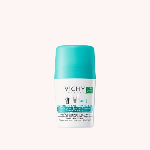 VICHY - Deodorant Anti-Marks Anti-Transpirant Roll-On | 50ml