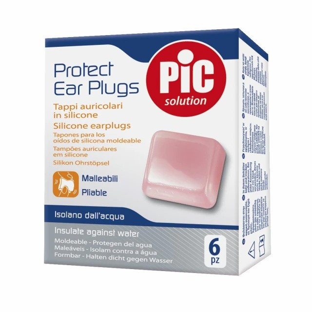 PIC SOLUTION - Protect Ear Plugs Ωτοασπίδες Σιλικόνης | 6τμχ