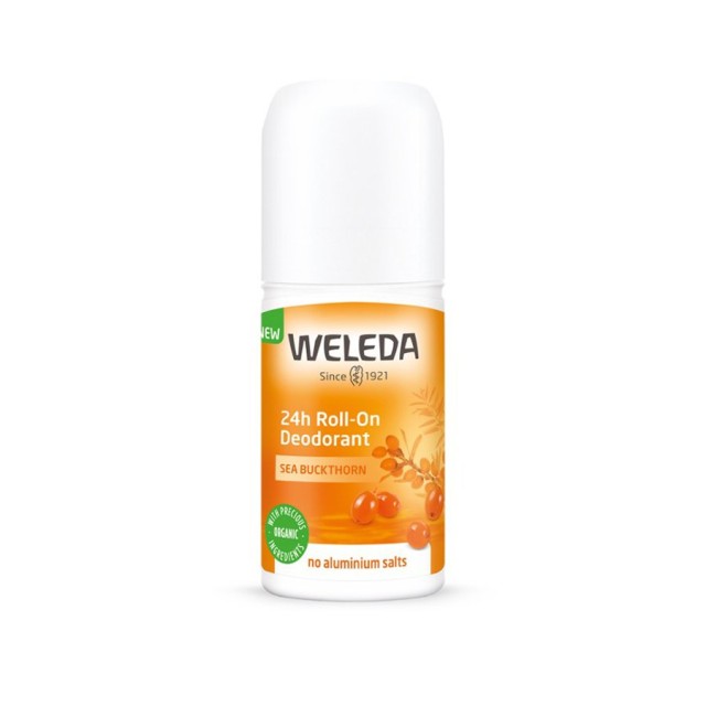 WELEDA - Αποσμητικό Roll-On 24ωρης Προστασίας Ιπποφαές | 50ml