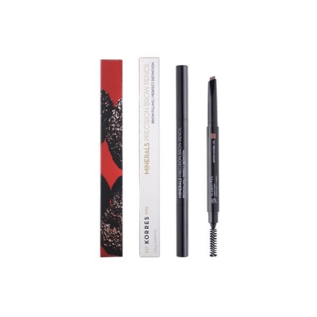 KORRES - Minerals Precision Brow Pencil No02 Medium Shade | 4ml