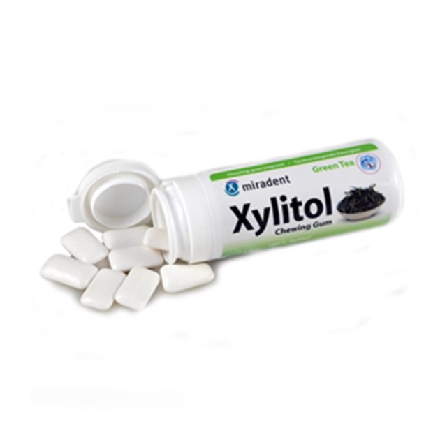 EUROMED - Miradent Xylitol Πράσινο Τσάι | 30τμχ