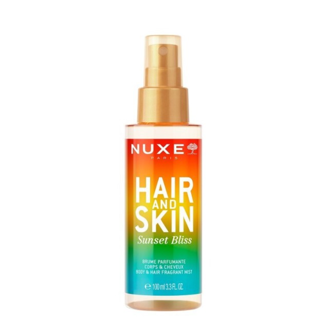 Nuxe Hair & Skin Sunset Bliss Mist, Αρωματικό Μιστ για Σώμα & Μαλλιά 100ml