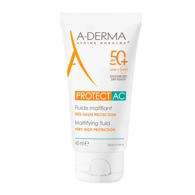 ADERMA - Protect AC Mattifying Fluid SPF50+ | 40ml