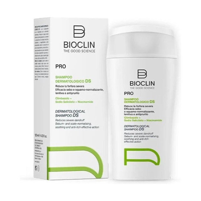 Bioclin Pro Dermatological Shampoo DS Δερματολογικό Σαμπουάν, 125ml