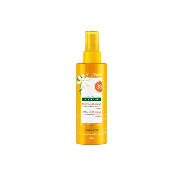 KLORANE - POLYSIANES Spray Lacte au Monoi SPF30 | 200ml