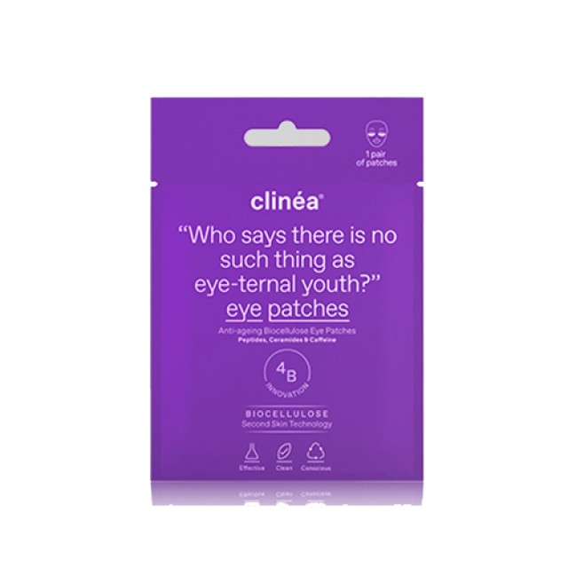 Clinea - Anti-Ageing Biocellulose Eye Patches 1pair