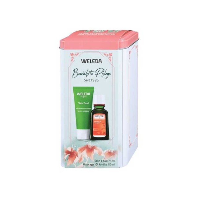 WELEDA - Skin Food Κρέμα Προσώπου & Σώματος (75ml) & Λάδι μασάζ με Άρνικα (50ml)