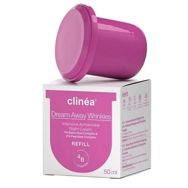 Clinea - Dream Away Wrinkles Intensive Antiwrinkle Night Cream Refill 50ml