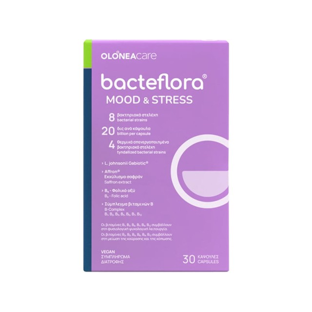 Olonea - Bacteflora Mood & Stress 30 κάψουλες