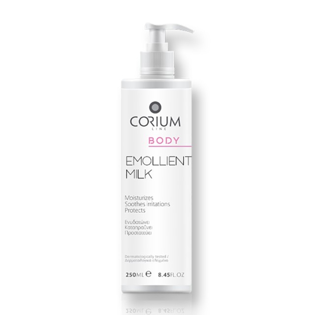 Corium Body Emollient Milk 250ml