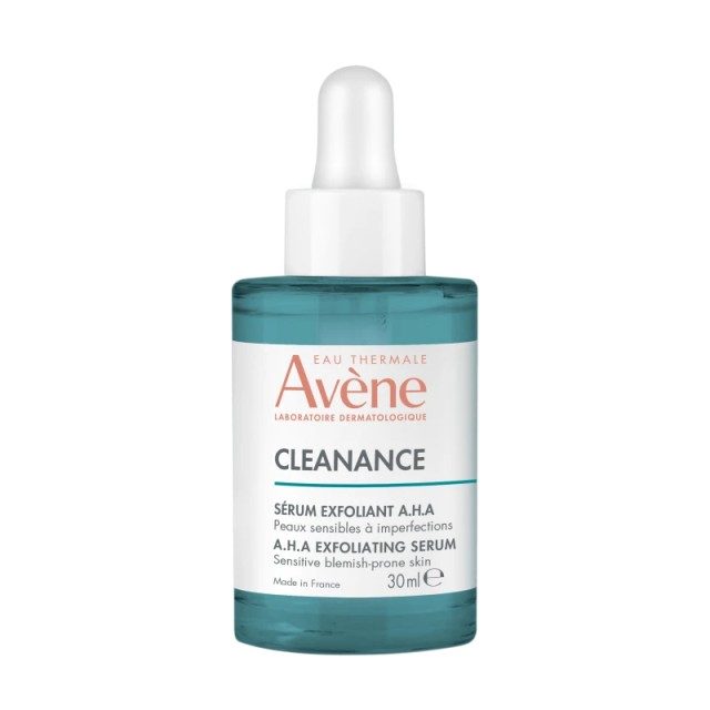 Avene Cleanance Exfoliating A.H.A Ενυδατικό Serum Προσώπου με AHA 30ml