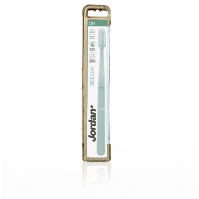 JORDAN - Green Clean Soft Toothbrush Soft Mint | 1τμχ