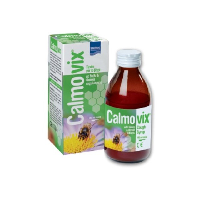INTERMED - Calmovix Σιρόπι για το βήχα με Μέλι & Φυτικά Eκχυλίσματα | 125ml