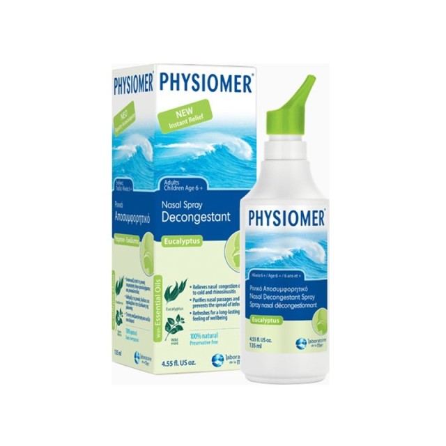 PHYSIOMER - Hypertonic Eucalyptus | 135ml