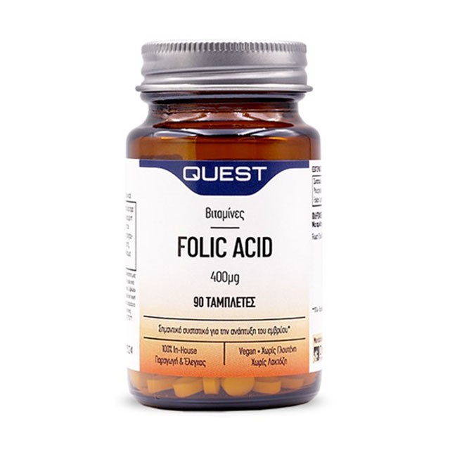 QUEST - Folic Acid 400mg | 90tabs