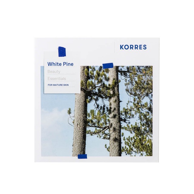 KORRES - Promo Pack Beauty Essentials White Pine Deep Wrinkle Plumping + Age Spot Concentrate Serum (30ml) & ΔΩΡΟ Cashmere Kumquat Eau De Toilette (10ml) & Volcanic Minerals Drama Volume Mascara (4ml)