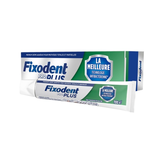 FIXODENT - Pro Plus Antibacterial Technology | 40gr