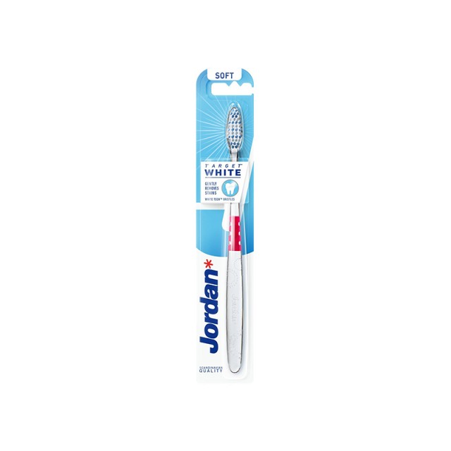 JORDAN - Target White Toothbrush Soft Pink | 1τμχ