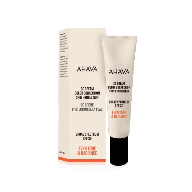 AHAVA - CC Cream Color Correction Skin Protection Broad Spectrum SPF30 | 30ml