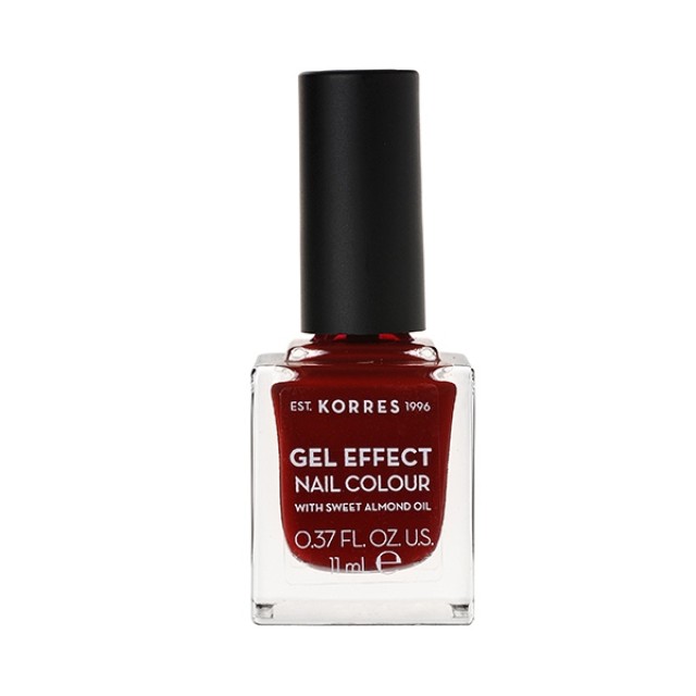 KORRES - Gel Effect Nail Colour No59 Wine Red | 11ml