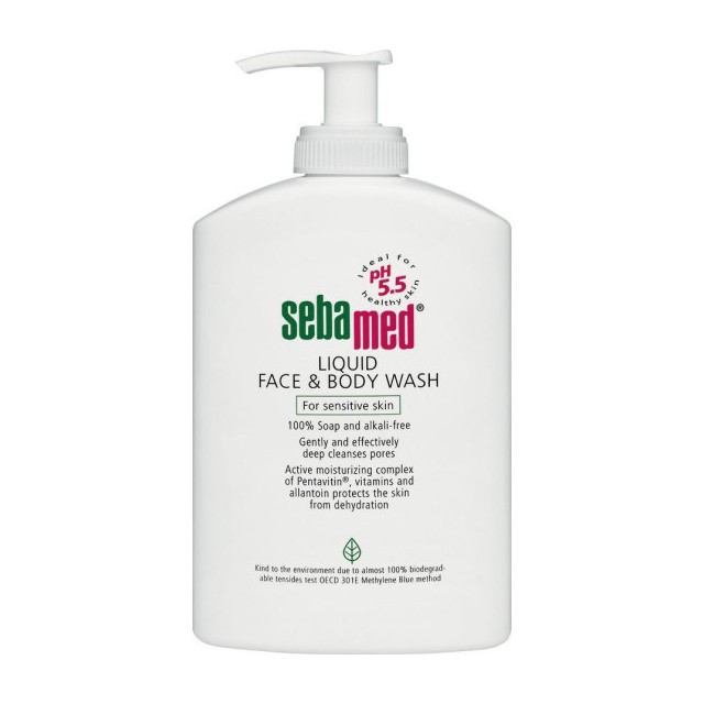Sebamed Liquid Face & Body Wash 300ml