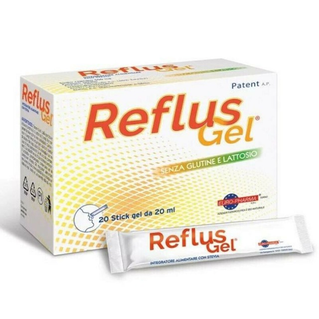 Bionat Reflus Gel Συμπλήρωμα Διατροφής για την Παλινδρόμηση, 20sticks x 20ml