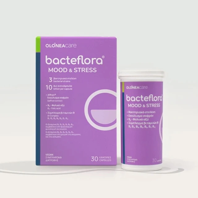 Olonea - Bacteflora Mood & Stress 30 κάψουλες