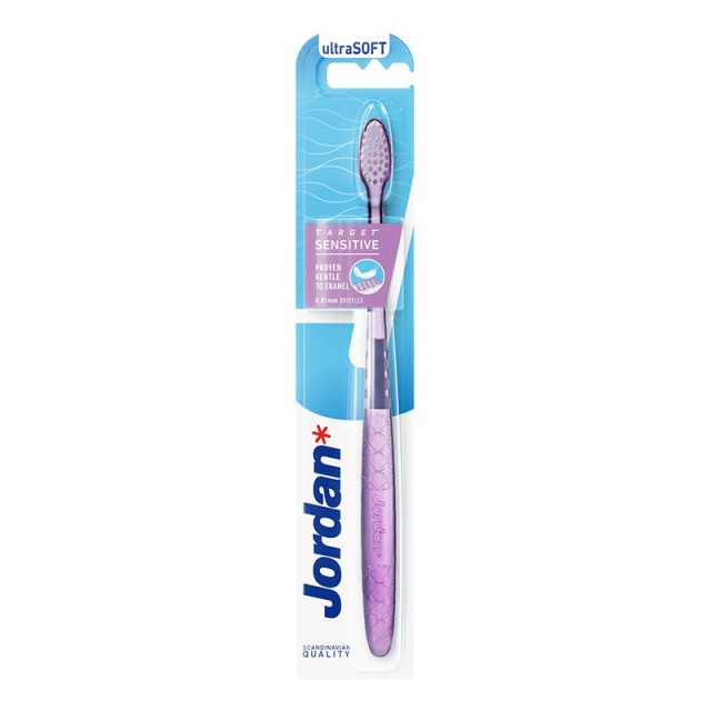 JORDAN - Target Sensitive Toothbrush Ultrasoft Purple (1τμχ)