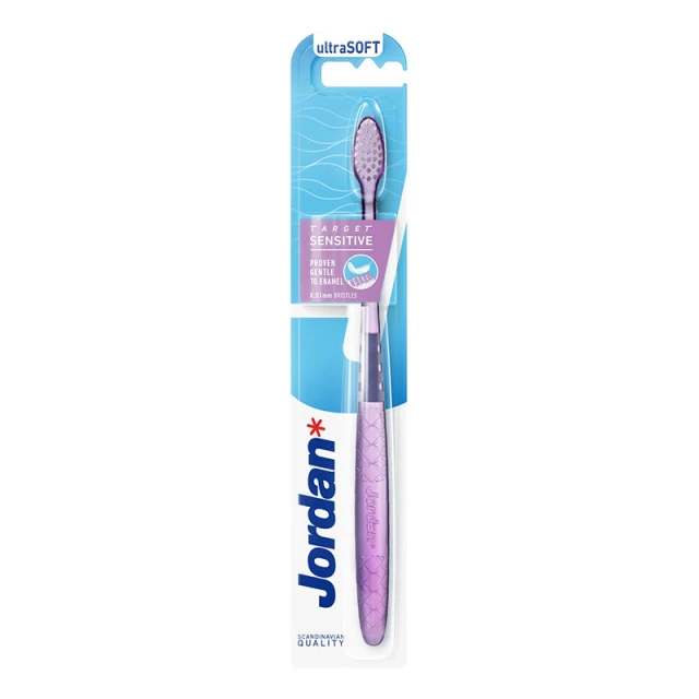 JORDAN - Target Sensitive Toothbrush Ultrasoft Purple | 1τμχ