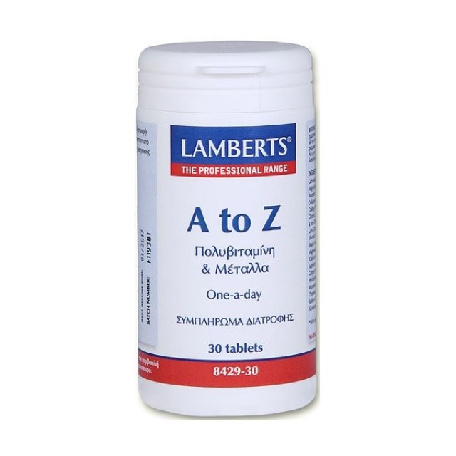 LAMBERTS - A-Z Multinitamins | 30tabs