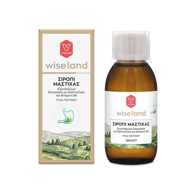 VICAN - Wise Land Σιρόπι Μαστίχας | 120ml