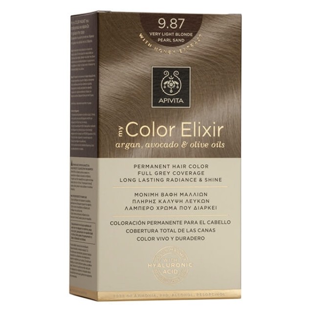 APIVITA - My Color Elixir 9.87 Ξανθό Πολύ Ανοιχτό Περλέ Μπεζ