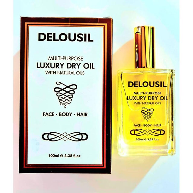 Delousil Multi-Purpose Luxury Dry Oil Ξηρό Λάδι για Πρόσωπο Σώμα και Μαλλιά 100ml