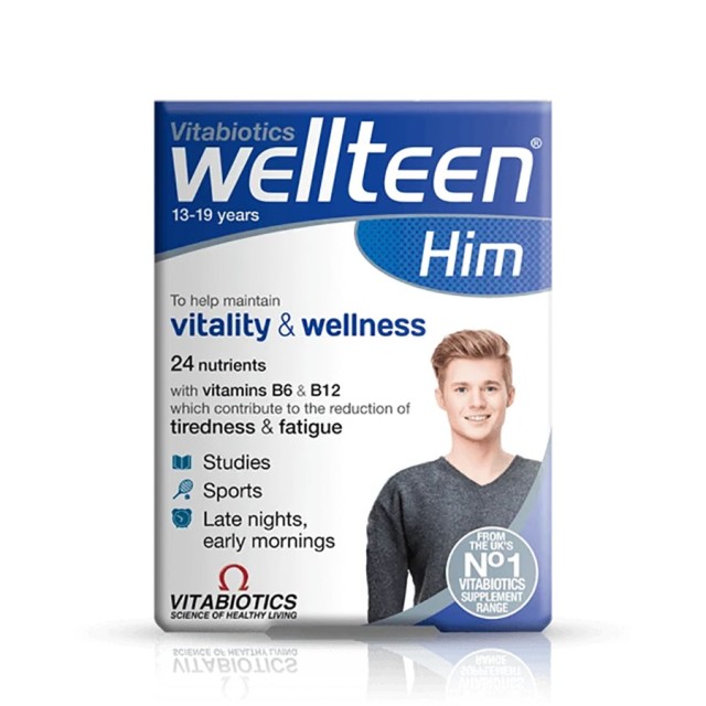 VITABIOTICS - Wellteen Him | 30tabs