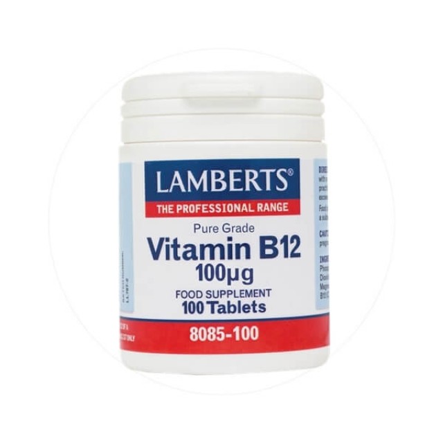 LAMBERTS - Vitamin B-12 100mcg | 100tabs