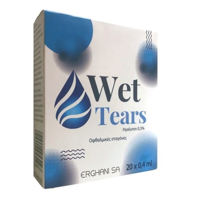 Erghani Wet Tears Hyaluron 0.3 20x0.4ml