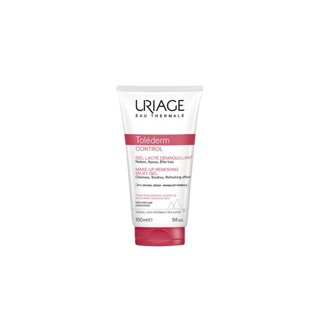 URIAGE - Tolederm Control Gel Make-up removing milky gel | 150ml