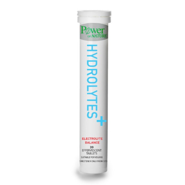 Power of Nature Hydrolytes with Stevia 20 Αναβράζοντα Δισκία