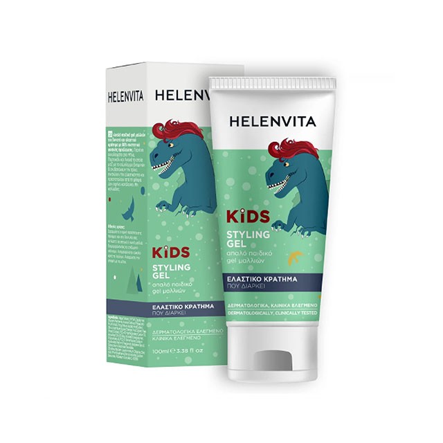 Helenvita Kids Dino Hair Gel Απαλό Παιδικό Τζελ Μαλλιών 100ml
