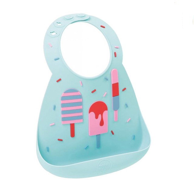 MAKE MY DAY - Baby Bib Baby Ice Cream 6m+ | 1τμχ