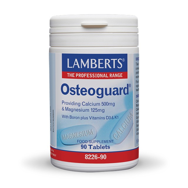Lamberts Osteoguard Ολοκληρωμένη Φόρμουλα για Υγειή Οστά 90 Tablets
