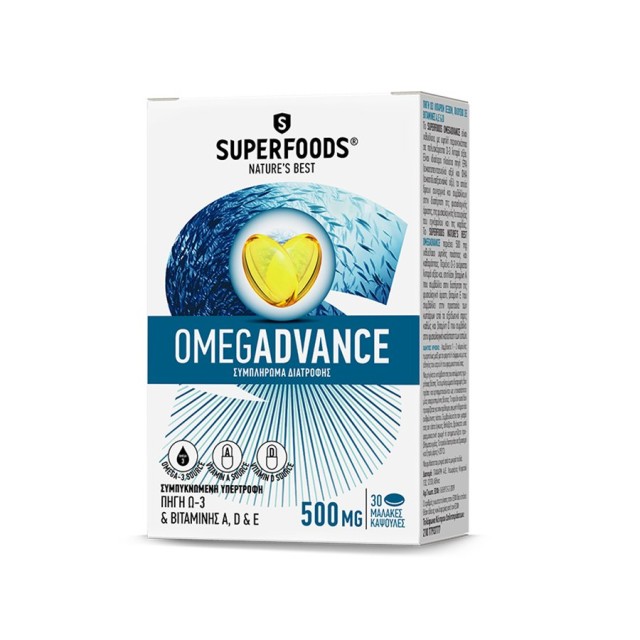 SUPERFOODS - Omegadvance 500mg | 30caps