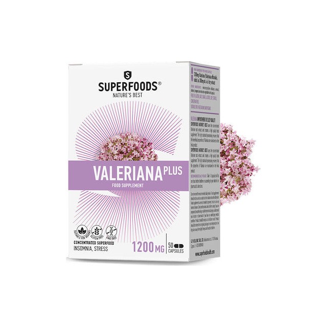 SUPERFOODS - Valeriana Plus 300mg | 50caps