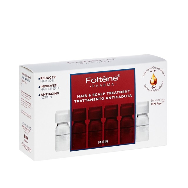 FOLTENE - Men Hair & Scalp Treatment | 12x6ml